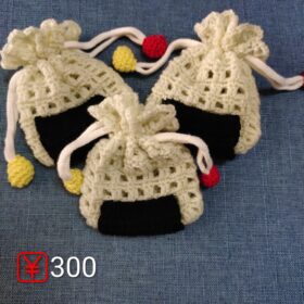 ht-hanaのおにぎり巾着ポーチ